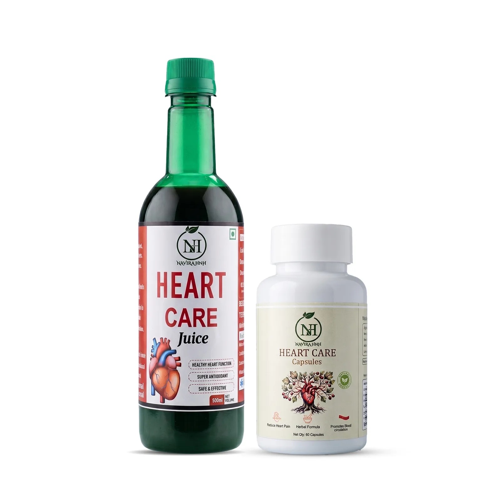 Heart Care Juice with Capsule | Exclusive Festive Combo